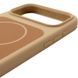 Чехол Silk Duo Color (AA) NO LOGO with Magnetic Fit для Apple iPhone 17 Pro (6.3") Desert Gold фото 5