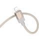 Аудіо кабель Aux Hoco UPA32A Clever digital (Lightning to AUX 3.5mm) (1m) Gold фото 4