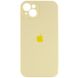 Чехол Silicone Case Full Camera Protective (AA) для Apple iPhone 15 Plus (6.7") Желтый / Mellow Yellow фото 1