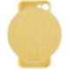 Чехол Silicone Case Full Camera Protective (AA) для Apple iPhone 15 Plus (6.7") Желтый / Mellow Yellow фото 5