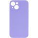 Чехол Silk Full Camera Protective (AA) NO LOGO для Apple iPhone 13 (6.1") Сиреневый / Dasheen
