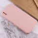 Силиконовый чехол Candy Full Camera для Apple iPhone XS Max (6.5") Розовый / Pink Sand фото 4