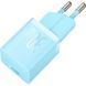 СЗУ Baseus GaN5 Fast Charger mini PD30W (1USB-C) + кабель Type-C to Type-C (P10110902) Galaxy Blue фото 4