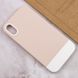Чехол TPU+PC Bichromatic для Apple iPhone XR (6.1") Grey-beige / White фото 4