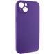 Чехол Silicone Case Full Camera Protective (AA) NO LOGO для Apple iPhone 15 (6.1") Фиолетовый / Amethyst фото 2