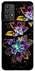Чехол itsPrint Flowers on black для Samsung Galaxy A32 (A325F) 4G