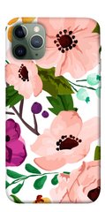 Чехол itsPrint Акварельные цветы для Apple iPhone 11 Pro (5.8")