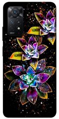 Чехол itsPrint Flowers on black для Xiaomi Redmi Note 11 Pro 4G/5G