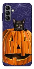 Чохол itsPrint Cat and pumpkin для Samsung Galaxy A04s