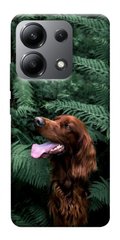 Чехол itsPrint Собака в зелени для Xiaomi Redmi Note 13 4G