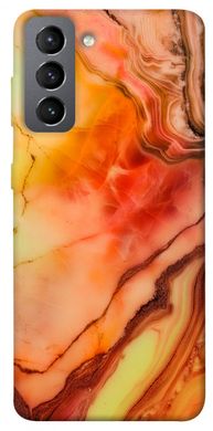 Чохол itsPrint Червоний корал мармур для Samsung Galaxy S21 FE