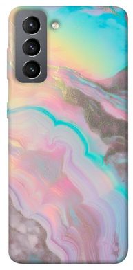 Чохол itsPrint Aurora marble для Samsung Galaxy S21 FE
