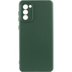 Чохол Silicone Cover Lakshmi Full Camera (AAA) для Samsung Galaxy S20 FE Зелений / Cyprus Green