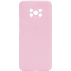 Силіконовий чохол Candy Full Camera для Xiaomi Poco X3 NFC / Poco X3 Pro Рожевий / Pink Sand