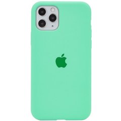 Чохол Silicone Case Full Protective (AA) для Apple iPhone 11 Pro (5.8") Зелений / Spearmint