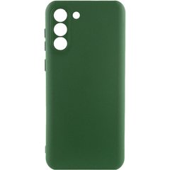 Чохол Silicone Cover Lakshmi Full Camera (A) для Samsung Galaxy S22 Зелений / Dark green