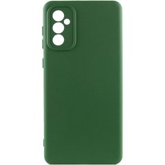 Чохол Silicone Cover Lakshmi Full Camera (A) для Samsung Galaxy A35 Зелений / Dark green