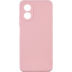 Силиконовый чехол Candy Full Camera для Oppo A98 Розовый / Pink Sand