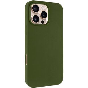 Чехол Silk Full Protective (AA) NO LOGO для Apple iPhone 16 Pro Max (6.9") Зеленый / Dark Olive