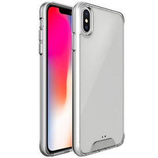 Чехол TPU Space Case transparent для Apple iPhone X / XS (5.8") Прозрачный