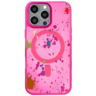Чехол TPU+PC Flush with MagSafe для Apple iPhone 14 Pro Max (6.7") Barbie Pink