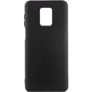 Чехол Silicone Cover Ummi Lakshmi (AA) для Xiaomi Redmi Note 9s / Note 9 Pro / Note 9 Pro Max Черный / Black