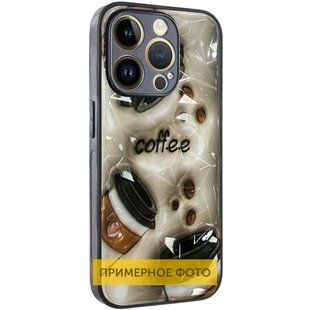 TPU+PC чехол Prisma Plushie для Xiaomi Poco X6 / Note 13 Pro 5G Coffee