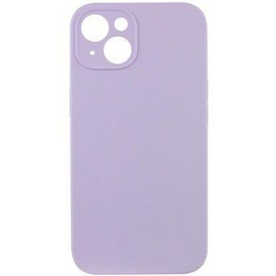 Чохол Silk Full Camera Protective (AA) NO LOGO для Apple iPhone 13 (6.1") Бузковий / Lilac