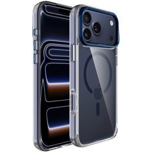 Чехол TPU Space Case Apex with Magnetic Fit для Apple iPhone 17 Pro Max / 18 Pro Max (6.9") Deep Blue
