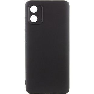 Чохол Silicone Cover Ummi Lakshmi Full Camera (AA) для Motorola Moto E13 Чорний / Black