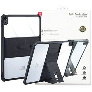 TPU+PC чехол Xundd Stand c усиленными углами для Apple iPad Air 10.9'' (2020-22)/Air 11'' (2024-26) Черный