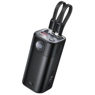 Портативное ЗУ Power Bank Hoco Q59 Chispeante PD65W with cables 20000 mAh Black