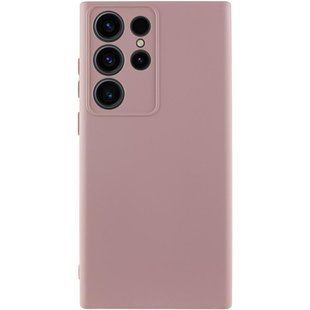 Чехол Silicone Cover Ummi Lakshmi Full Camera (AA) для Samsung Galaxy S23 Ultra Розовый / Pink Sand