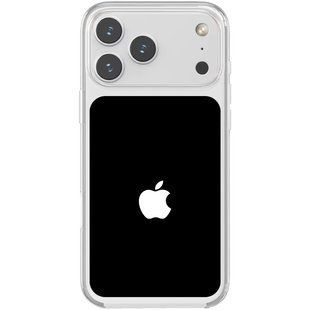 Чехол Clear Case (AAA) with MagSafe and Animation для Apple iPhone 17 Pro Max (6.9") Black