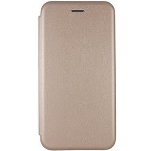 Кожаный чехол-книжка Classy для Infinix Hot 40i / Spark Go 2024 / Spark 20 Золотой