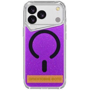 Чехол TPU+PC Gear4 Crystal Palace Shine with Magnetic Fit для Apple iPhone 16 Pro Max (6.9") Purple