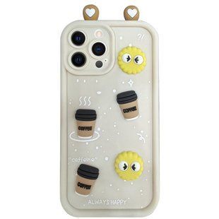 Чехол TPU Toys Case with Ears для Apple iPhone 14 Pro (6.1") Sand