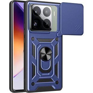 Чехол Ummi Camshield Serge Ring для Xiaomi 15 Pro Синий