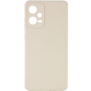 Силиконовый чехол Candy Full Camera для Xiaomi Poco X5 5G / Note 12 5G Бежевый / Antique White