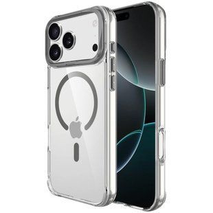 Чехол TPU Space Case Apex with Magnetic Fit для Apple iPhone 17 Pro Max (6.9") Grey