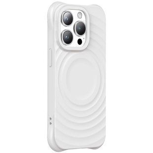 Чехол TPU Orbit with Magnetic Fit для Apple iPhone 15 Pro Max (6.7") White