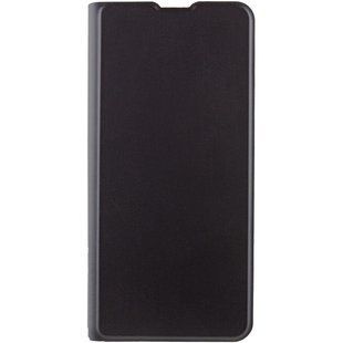 Кожаный чехол-книжка GETMAN Elegant (PU) для Motorola Moto E40 Черный