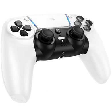 Игровой джойстик геймпад Hoco GA32 Dragon for PS5 White