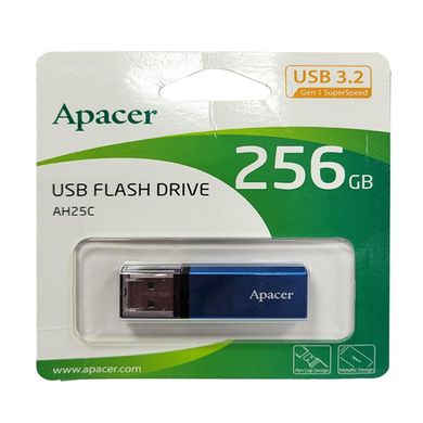 Флеш накопитель Apacer USB 3.2 Gen1 AH25C 256GB Blue