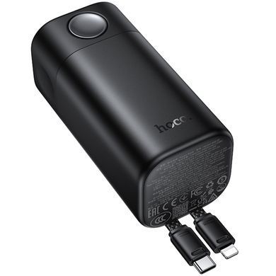 Портативное ЗУ Power Bank Hoco Q59 Chispeante PD65W with cables 20000 mAh Black