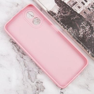 Силіконовий чохол Candy Full Camera для Oppo A98 Рожевий / Pink Sand