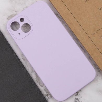 Чохол Silk Full Camera Protective (AA) NO LOGO для Apple iPhone 13 (6.1") Бузковий / Lilac