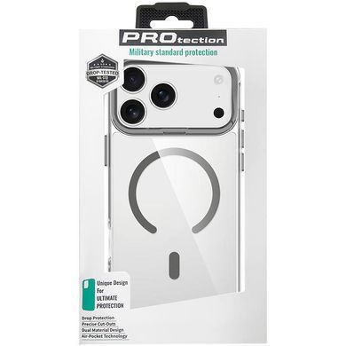 Чехол TPU Space Case Apex with Magnetic Fit для Apple iPhone 17 Pro Max (6.9") Grey