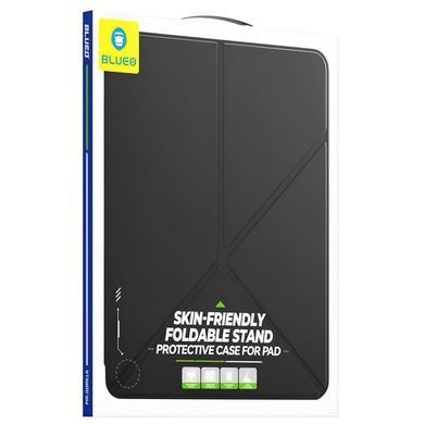 Чехол-книжка BlueO Skin Friendly для Apple iPad Air 10.9'' (2020-22) / Pro 11" (2018-22)/Air 11'' Черный / Black