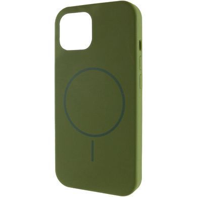Чехол Silk Full Protective (AA) NO LOGO with Magnetic Fit для Apple iPhone 11 Pro Max (6.5") Зеленый / Dark Olive